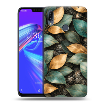 Силиконовый противоударный чехол на ASUS ZenFone Max M2 с принтом женский