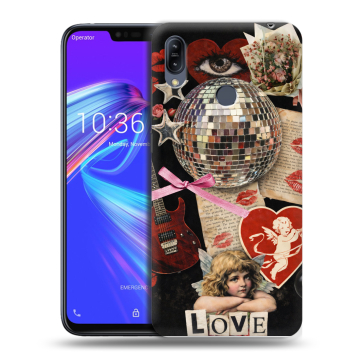 Силиконовый противоударный чехол на ASUS ZenFone Max M2 с принтом для девочек Силиконовый противоударный чехол на ASUS ZenFone Max M2 с принтом для девочек