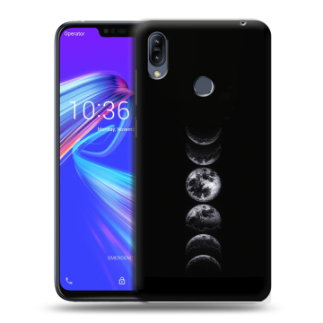 Силиконовый противоударный чехол на ASUS ZenFone Max M2 с принтом женский