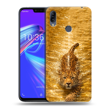 Силиконовый противоударный чехол на ASUS ZenFone Max M2 с принтом женский