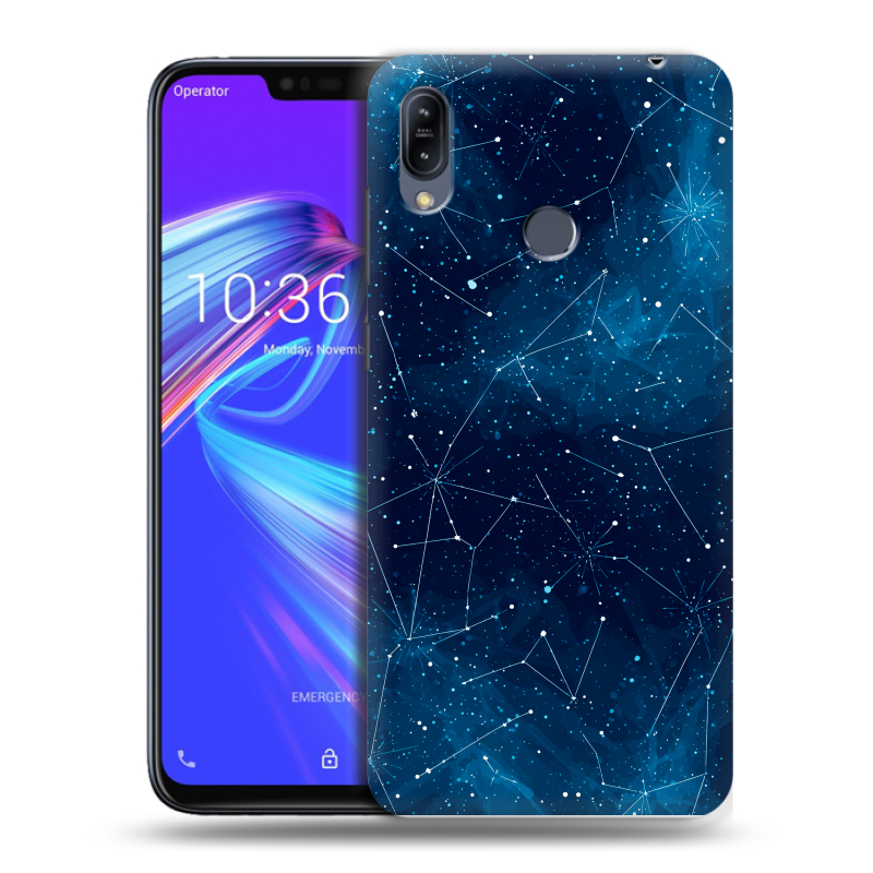 Пластиковый чехол на ASUS ZenFone Max M2 с принтом Космос звезды Пластиковый чехол на ASUS ZenFone Max M2 с принтом Космос звезды