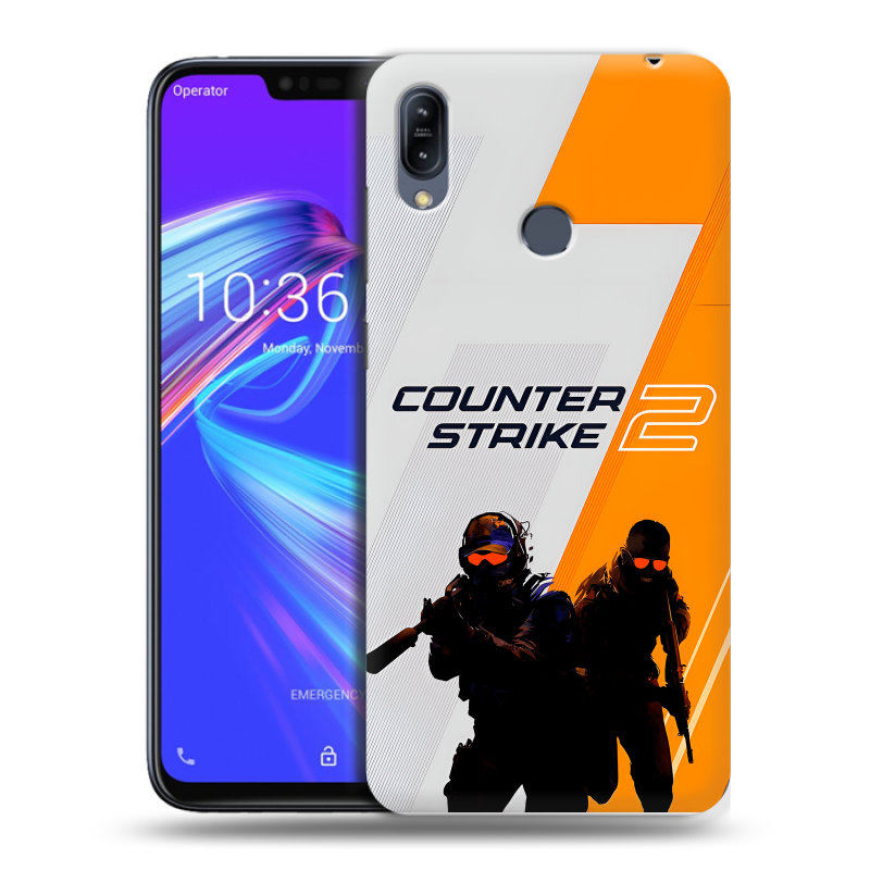 Пластиковый чехол на ASUS ZenFone Max M2 с принтом Counter Strike Пластиковый чехол на ASUS ZenFone Max M2 с принтом Counter Strike