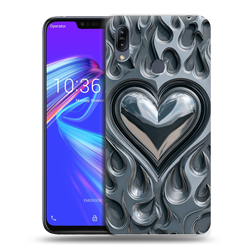 Силиконовый противоударный чехол на ASUS ZenFone Max M2 с принтом Y2K Силиконовый противоударный чехол на ASUS ZenFone Max M2 с принтом Y2K