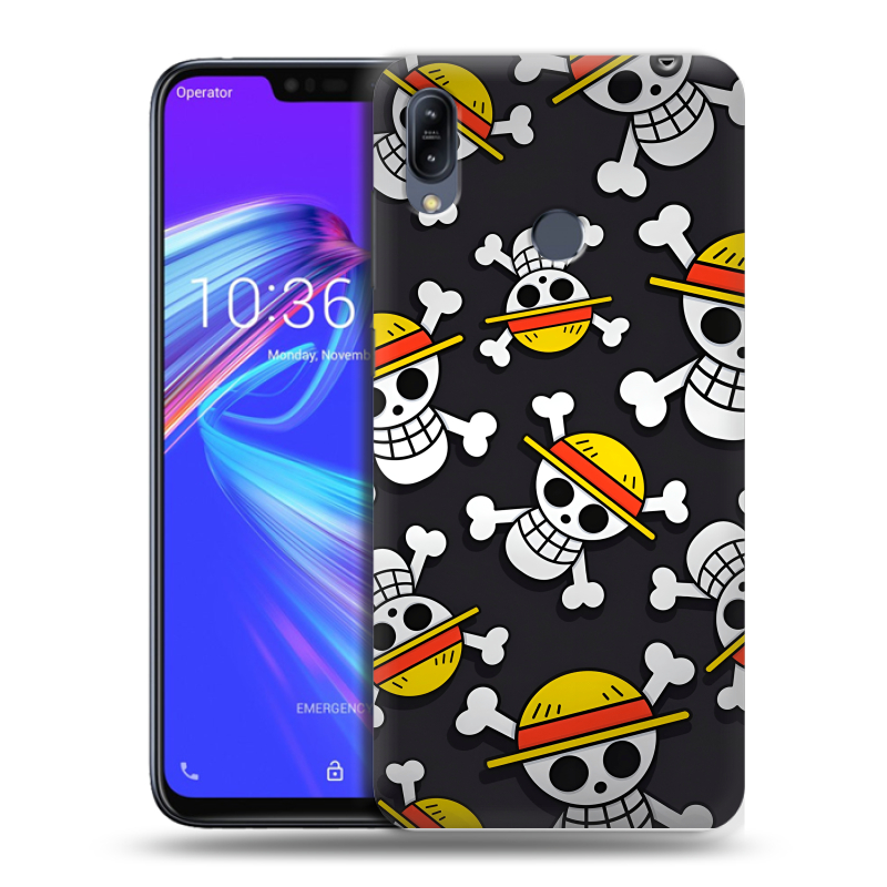 Силиконовый противоударный чехол на ASUS ZenFone Max M2 с принтом One Piece Ван Пис Силиконовый противоударный чехол на ASUS ZenFone Max M2 с принтом One Piece Ван Пис