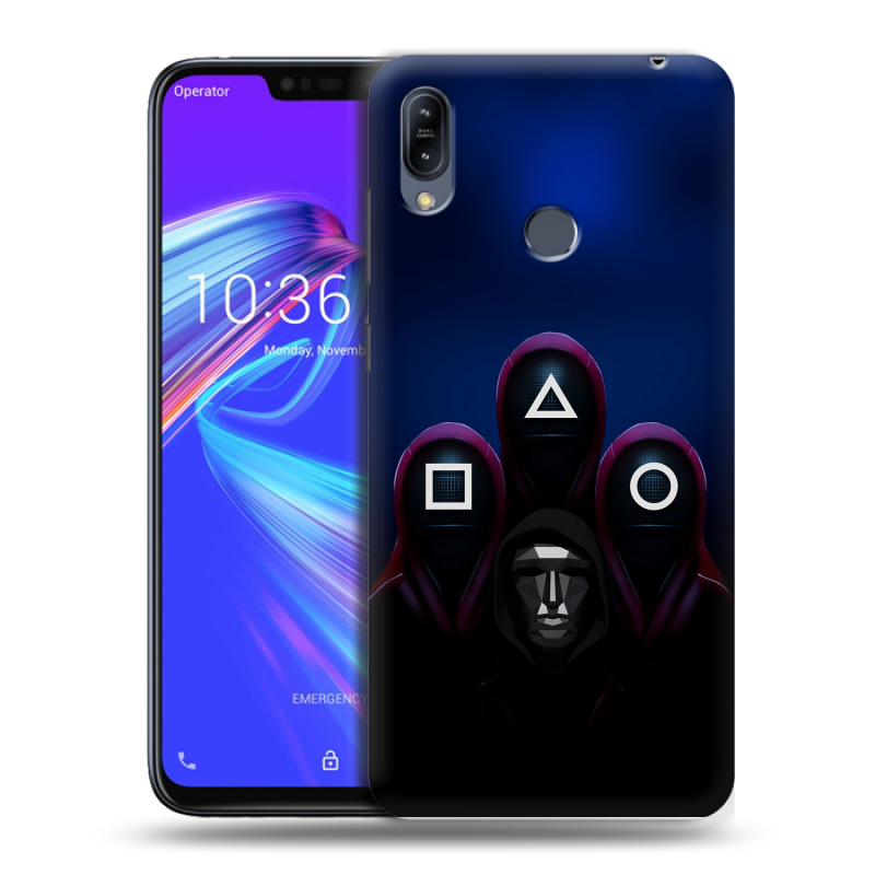 Пластиковый чехол на ASUS ZenFone Max M2 с принтом Игра Кальмара Пластиковый чехол на ASUS ZenFone Max M2 с принтом Игра Кальмара