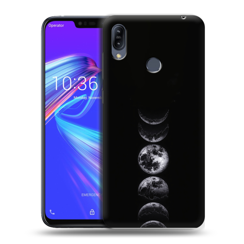 Силиконовый противоударный чехол на ASUS ZenFone Max M2 с принтом женский Силиконовый противоударный чехол на ASUS ZenFone Max M2 с принтом женский