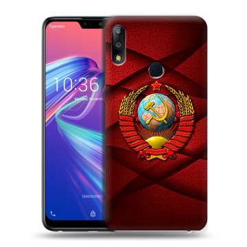 Силиконовый чехол на ASUS ZenFone Max Pro M2 с принтом Герб СССР Силиконовый чехол на ASUS ZenFone Max Pro M2 с принтом Герб СССР