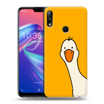 Силиконовый чехол на ASUS ZenFone Max Pro M2 с принтом Утка Силиконовый чехол на ASUS ZenFone Max Pro M2 с принтом Утка