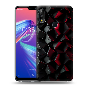 Силиконовый чехол на ASUS ZenFone Max Pro M2 с принтом Абстракция Силиконовый чехол на ASUS ZenFone Max Pro M2 с принтом Абстракция