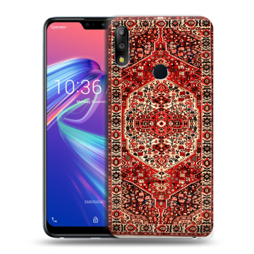 Силиконовый чехол на ASUS ZenFone Max Pro M2 с принтом Ковер