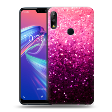 Силиконовый чехол на ASUS ZenFone Max Pro M2 с принтом Блестки Силиконовый чехол на ASUS ZenFone Max Pro M2 с принтом Блестки