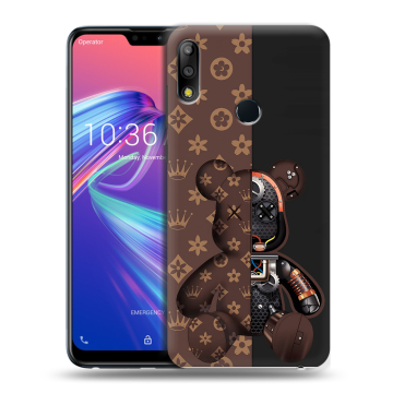 Силиконовый чехол на ASUS ZenFone Max Pro M2 с принтом Луи робот
