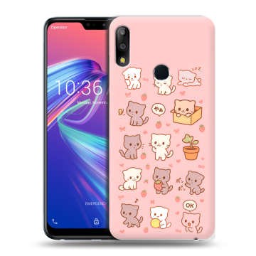 Силиконовый чехол на ASUS ZenFone Max Pro M2 с принтом Hello Kitty Хелоу Кити Силиконовый чехол на ASUS ZenFone Max Pro M2 с принтом Hello Kitty Хелоу Кити