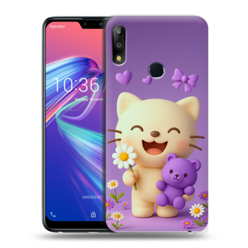 Силиконовый чехол на ASUS ZenFone Max Pro M2 с принтом для девочек Силиконовый чехол на ASUS ZenFone Max Pro M2 с принтом для девочек