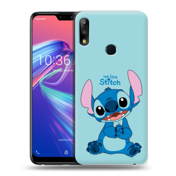 Силиконовый чехол на ASUS ZenFone Max Pro M2 с принтом Лило и Стич