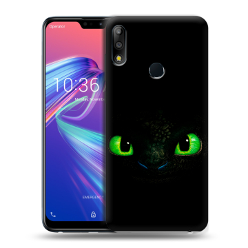 Силиконовый чехол на ASUS ZenFone Max Pro M2 с принтом Как приручить дракона