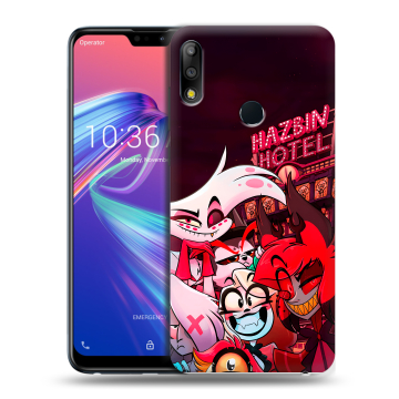 Силиконовый чехол на ASUS ZenFone Max Pro M2 с принтом Hazbin Hotel Отель Хазбин Силиконовый чехол на ASUS ZenFone Max Pro M2 с принтом Hazbin Hotel Отель Хазбин