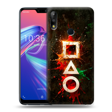 Силиконовый чехол на ASUS ZenFone Max Pro M2 с принтом Squid Game Игра кальмара Силиконовый чехол на ASUS ZenFone Max Pro M2 с принтом Squid Game Игра кальмара