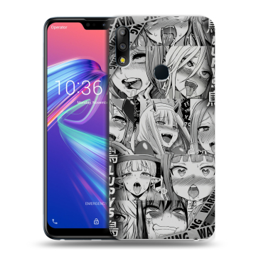 Силиконовый чехол на ASUS ZenFone Max Pro M2 с принтом Ahegao Ахегао Аниме Силиконовый чехол на ASUS ZenFone Max Pro M2 с принтом Ahegao Ахегао Аниме