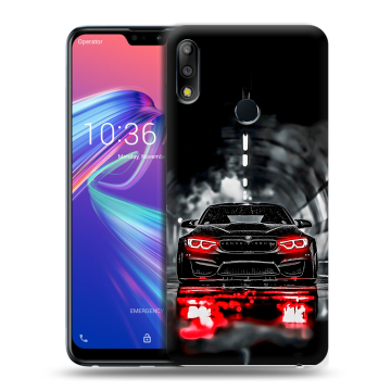 Силиконовый чехол на ASUS ZenFone Max Pro M2 с принтом BMW БМВ Силиконовый чехол на ASUS ZenFone Max Pro M2 с принтом BMW БМВ