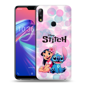 Силиконовый чехол на ASUS ZenFone Max Pro M2 с принтом Лило и Стич
