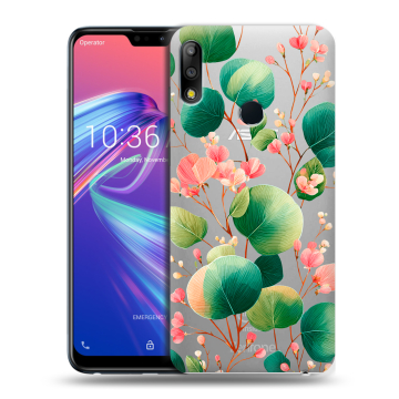 Силиконовый чехол на ASUS ZenFone Max Pro M2 с принтом женский Силиконовый чехол на ASUS ZenFone Max Pro M2 с принтом женский