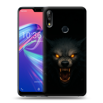 Силиконовый чехол на ASUS ZenFone Max Pro M2 с принтом Волк Силиконовый чехол на ASUS ZenFone Max Pro M2 с принтом Волк