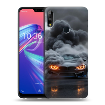 Силиконовый чехол на ASUS ZenFone Max Pro M2 с принтом BMW БМВ Силиконовый чехол на ASUS ZenFone Max Pro M2 с принтом BMW БМВ