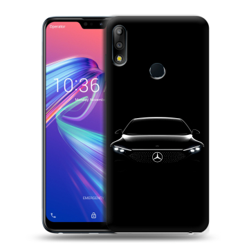 Силиконовый чехол на ASUS ZenFone Max Pro M2 с принтом Mercedes Мерседес Силиконовый чехол на ASUS ZenFone Max Pro M2 с принтом Mercedes Мерседес