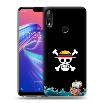 Силиконовый чехол на ASUS ZenFone Max Pro M2 с принтом One Piece Ван Пис