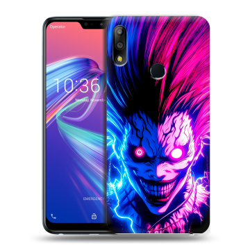 Силиконовый чехол на ASUS ZenFone Max Pro M2 с принтом Death note Тетрадь смерти Силиконовый чехол на ASUS ZenFone Max Pro M2 с принтом Death note Тетрадь смерти