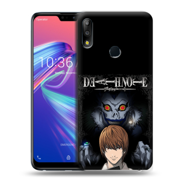 Силиконовый чехол на ASUS ZenFone Max Pro M2 с принтом Death note Тетрадь смерти Силиконовый чехол на ASUS ZenFone Max Pro M2 с принтом Death note Тетрадь смерти