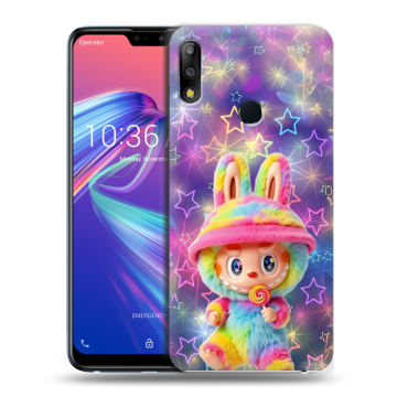 Силиконовый чехол на ASUS ZenFone Max Pro M2 с принтом Labubu Лабубу Силиконовый чехол на ASUS ZenFone Max Pro M2 с принтом Labubu Лабубу
