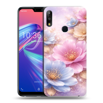 Силиконовый чехол на ASUS ZenFone Max Pro M2 с принтом женский