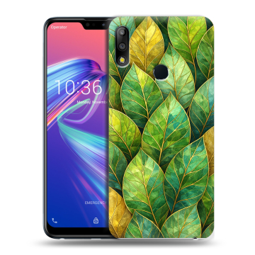 Силиконовый чехол на ASUS ZenFone Max Pro M2 с принтом женский