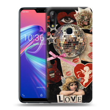 Силиконовый чехол на ASUS ZenFone Max Pro M2 с принтом для девочек Силиконовый чехол на ASUS ZenFone Max Pro M2 с принтом для девочек