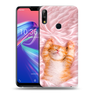 Силиконовый чехол на ASUS ZenFone Max Pro M2 с принтом женский Силиконовый чехол на ASUS ZenFone Max Pro M2 с принтом женский