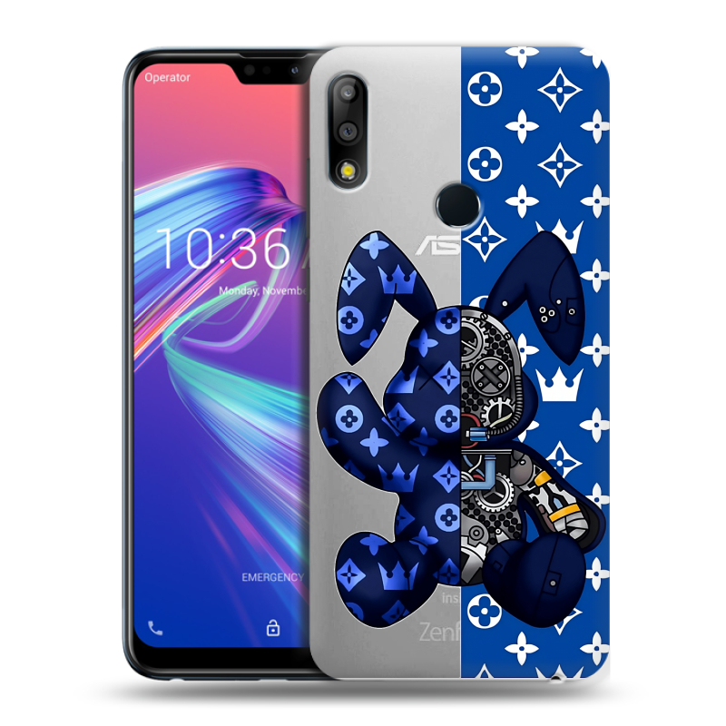 Пластиковый чехол на ASUS ZenFone Max Pro M2 с принтом Луи робот Пластиковый чехол на ASUS ZenFone Max Pro M2 с принтом Луи робот
