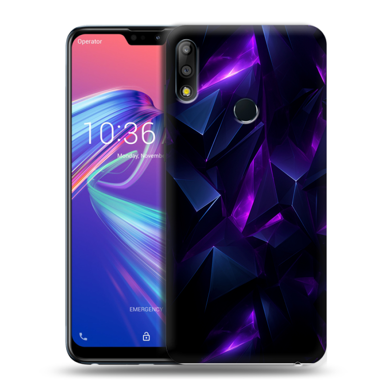 Силиконовый чехол на ASUS ZenFone Max Pro M2 с принтом Абстракиция Силиконовый чехол на ASUS ZenFone Max Pro M2 с принтом Абстракиция