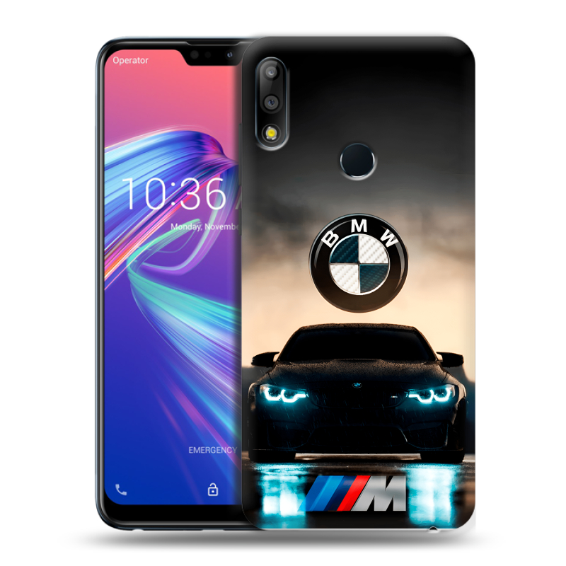 Силиконовый чехол на ASUS ZenFone Max Pro M2 с принтом БМВ BMW Силиконовый чехол на ASUS ZenFone Max Pro M2 с принтом БМВ BMW