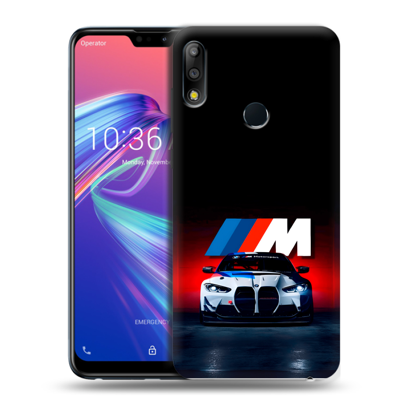 Силиконовый чехол на ASUS ZenFone Max Pro M2 с принтом БМВ BMW Силиконовый чехол на ASUS ZenFone Max Pro M2 с принтом БМВ BMW