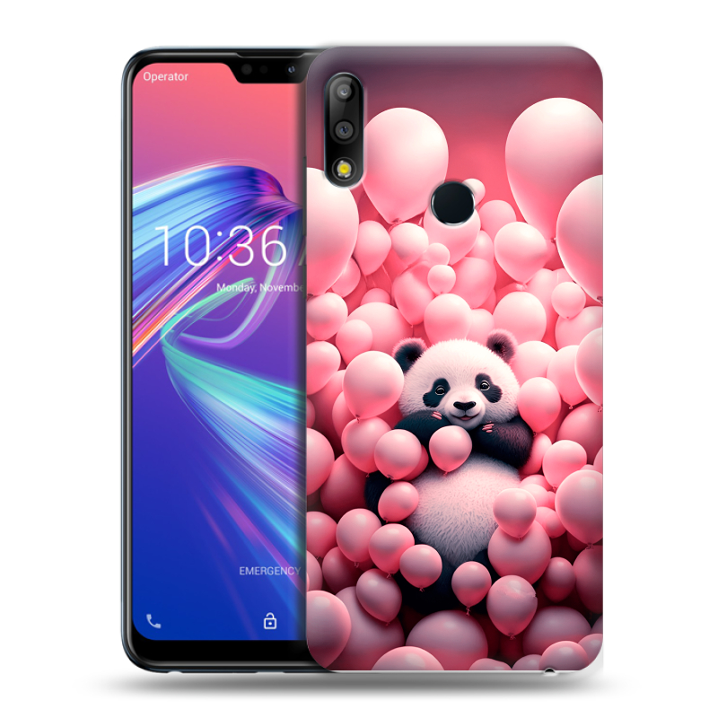 Силиконовый чехол на ASUS ZenFone Max Pro M2 с принтом Панда Силиконовый чехол на ASUS ZenFone Max Pro M2 с принтом Панда