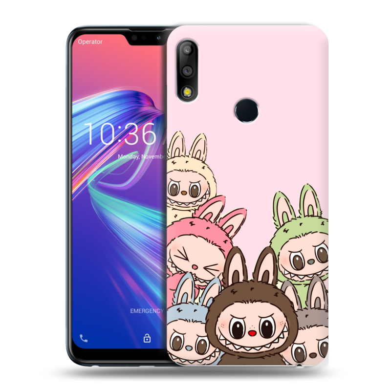 Силиконовый чехол на ASUS ZenFone Max Pro M2 с принтом Лабубу Силиконовый чехол на ASUS ZenFone Max Pro M2 с принтом Лабубу