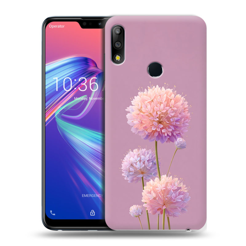 Пластиковый чехол на ASUS ZenFone Max Pro M2 с принтом Цветы Пластиковый чехол на ASUS ZenFone Max Pro M2 с принтом Цветы