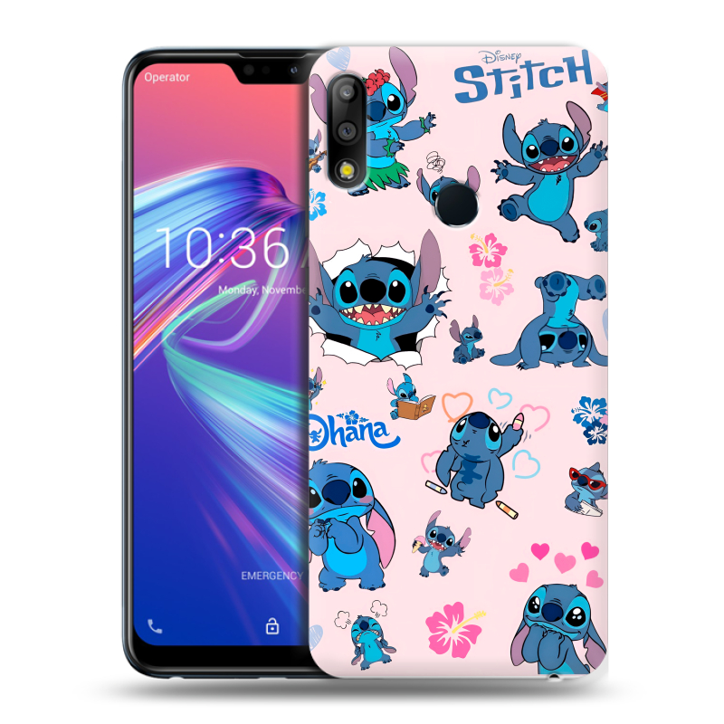 Силиконовый чехол на ASUS ZenFone Max Pro M2 с принтом Лило и Стич Силиконовый чехол на ASUS ZenFone Max Pro M2 с принтом Лило и Стич