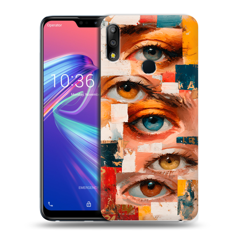 Силиконовый чехол на ASUS ZenFone Max Pro M2 с принтом Модный принт Силиконовый чехол на ASUS ZenFone Max Pro M2 с принтом Модный принт