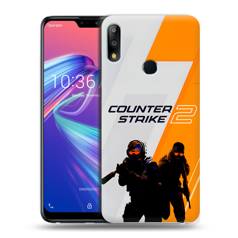 Силиконовый чехол на ASUS ZenFone Max Pro M2 с принтом Counter Strike Силиконовый чехол на ASUS ZenFone Max Pro M2 с принтом Counter Strike