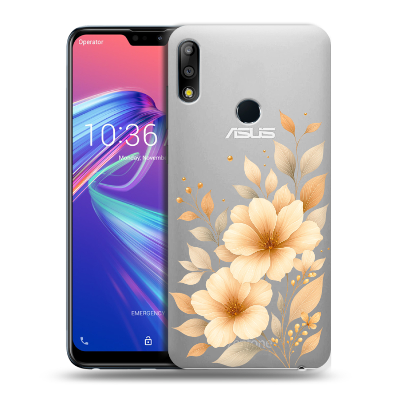 Силиконовый чехол на ASUS ZenFone Max Pro M2 с принтом для девушки Силиконовый чехол на ASUS ZenFone Max Pro M2 с принтом для девушки