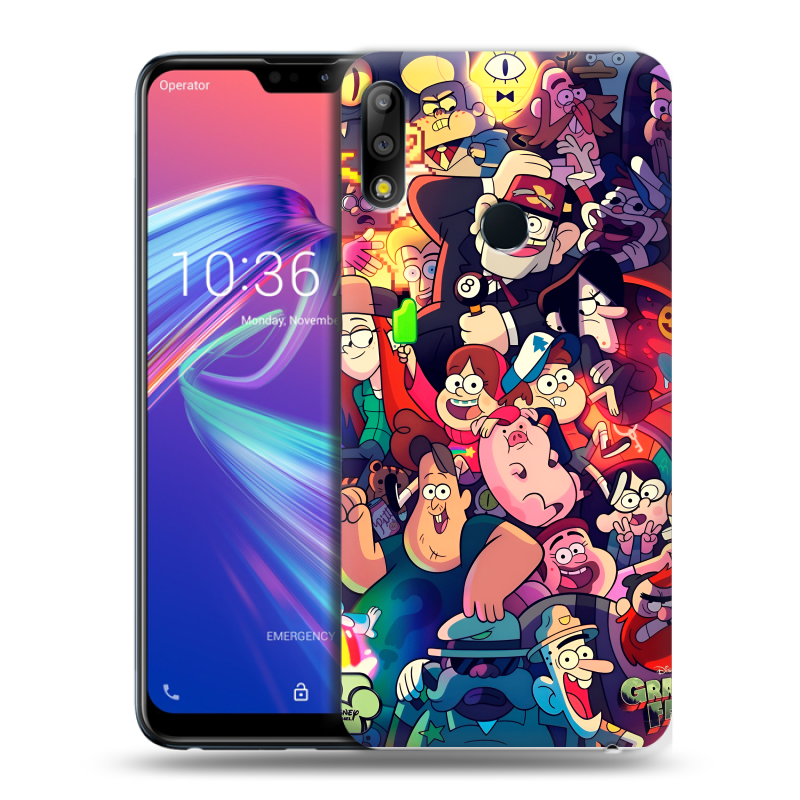 Силиконовый чехол на ASUS ZenFone Max Pro M2 с принтом Gravity Falls Гравити Фолз Силиконовый чехол на ASUS ZenFone Max Pro M2 с принтом Gravity Falls Гравити Фолз