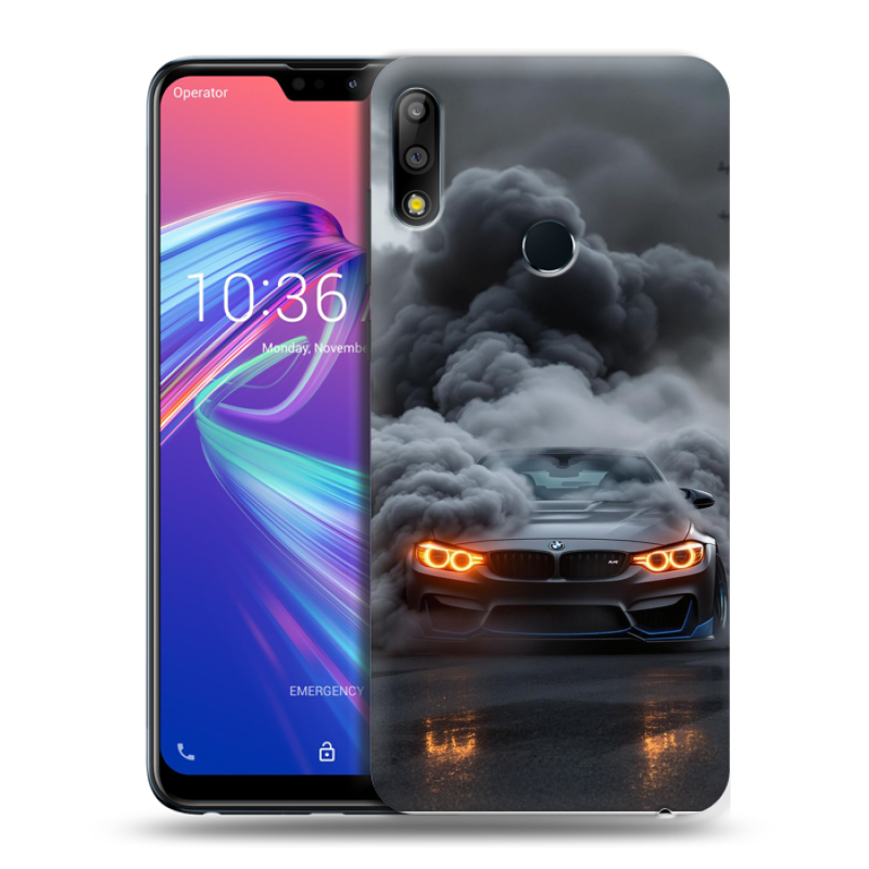 Силиконовый чехол на ASUS ZenFone Max Pro M2 с принтом BMW БМВ Силиконовый чехол на ASUS ZenFone Max Pro M2 с принтом BMW БМВ
